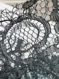 KKF8468S One-ear Scala Ny/Ry Lamé Cord Lace[Textile / Fabric] Uni Textile(Komon Studio) Sub Photo