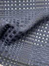 KKF8526-58-D1 Block Tile Check Wide Width[Textile / Fabric] Uni Textile(Komon Studio) Sub Photo