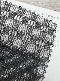 41696 Classical Check Sheer Lace[Textile / Fabric] SUNWELL Sub Photo