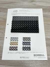 41696 Classical Check Sheer Lace[Textile / Fabric] SUNWELL Sub Photo