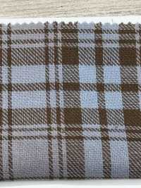 14417 21 Single Thread Cotton Twill Shaky Tartan[Textile / Fabric] SUNWELL Sub Photo