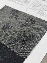 OMH43691 Cotton/ Linen Jacquard Textile "blooming"[Textile / Fabric] Oharayaseni Sub Photo