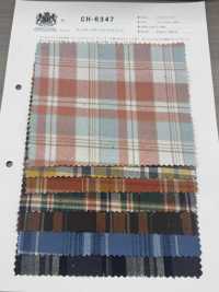 CH-6347 Vintage Napped Twill Check[Textile / Fabric] Kuwamura Textile Sub Photo