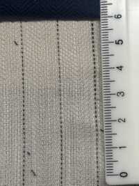 CHL-6349 Linen Uneven Thread Henley Reborn Washer Processing[Textile / Fabric] Kuwamura Textile Sub Photo