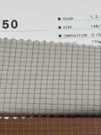 CH-6350 60/1 Typewriter Cloth Graph Check[Textile / Fabric] Kuwamura Textile Sub Photo