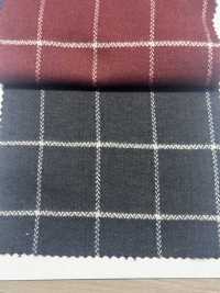 SBT-020 Organic Assorted Herringbone Windowpane Check[Textile / Fabric] Kuwamura Textile Sub Photo