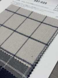 SBT-020 Organic Assorted Herringbone Windowpane Check[Textile / Fabric] Kuwamura Textile Sub Photo