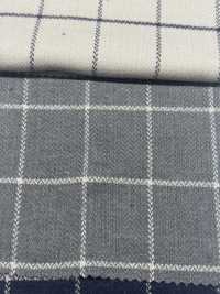 SBT-020 Organic Assorted Herringbone Windowpane Check[Textile / Fabric] Kuwamura Textile Sub Photo