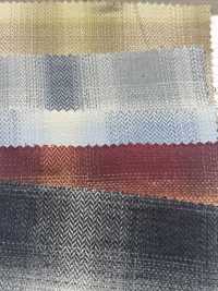 SBT-021 Organic Trimmed Henribone Ombre Check[Textile / Fabric] Kuwamura Textile Sub Photo