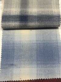 SBT-021 Organic Trimmed Henribone Ombre Check[Textile / Fabric] Kuwamura Textile Sub Photo