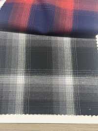 CH-6348 Asymmetry Ombre Check[Textile / Fabric] Kuwamura Textile Sub Photo