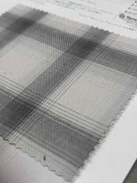 CH-6348 Asymmetry Ombre Check[Textile / Fabric] Kuwamura Textile Sub Photo
