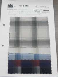 CH-6348 Asymmetry Ombre Check[Textile / Fabric] Kuwamura Textile Sub Photo