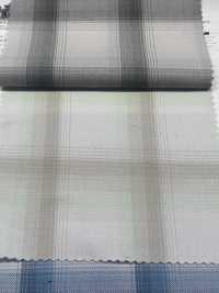 CH-6348 Asymmetry Ombre Check[Textile / Fabric] Kuwamura Textile Sub Photo
