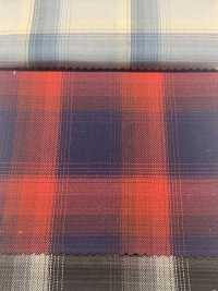 CH-6348 Asymmetry Ombre Check[Textile / Fabric] Kuwamura Textile Sub Photo
