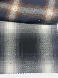 CH-6346 Cotton Tencel Modal Fiber Ombre Check[Textile / Fabric] Kuwamura Textile Sub Photo