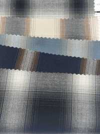 CH-6346 Cotton Tencel Modal Fiber Ombre Check[Textile / Fabric] Kuwamura Textile Sub Photo