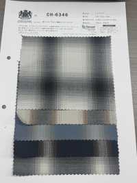 CH-6346 Cotton Tencel Modal Fiber Ombre Check[Textile / Fabric] Kuwamura Textile Sub Photo