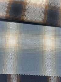 CH-6346 Cotton Tencel Modal Fiber Ombre Check[Textile / Fabric] Kuwamura Textile Sub Photo