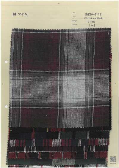 INDIA-2113 Cotton Twill