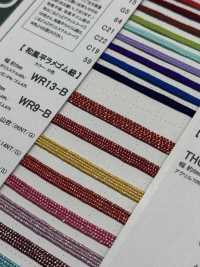 WR13-B Japanese Style Flat Glitter Elastic Cord 5mm[Elastic Band] Cordon Sub Photo