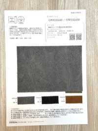 OWE35489 Linen Charcoal Dyeing And Persimmon Tannin Dyeing Of Cotton And Linen Canvas[Textile / Fabric] Oharayaseni Sub Photo