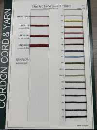 LMC01(M) Lame "M"cord 4mm[Ribbon Tape Cord] Cordon Sub Photo