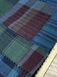 INDIA-2084 Cotton Indigo Patchwork[Textile / Fabric] ARINOBE Sub Photo