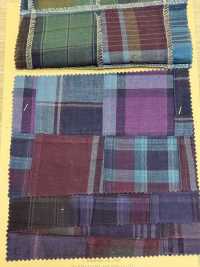 INDIA-2084 Cotton Indigo Patchwork[Textile / Fabric] ARINOBE Sub Photo