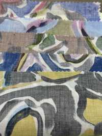 DP-7930-3 60 Lawn Digital Print Large Flower[Textile / Fabric] HOKKOH Sub Photo