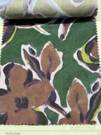 DP-7930-3 60 Lawn Digital Print Large Flower[Textile / Fabric] HOKKOH Sub Photo