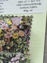 DP-3513-1 60 Lawn Digital Print Animal Flower Garden[Textile / Fabric] HOKKOH Sub Photo