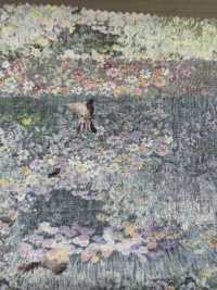 DP-3513-1 60 Lawn Digital Print Animal Flower Garden[Textile / Fabric] HOKKOH Sub Photo