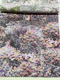 DP-3513-1 60 Lawn Digital Print Animal Flower Garden[Textile / Fabric] HOKKOH Sub Photo