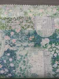 DP-4856-4 Secret Garden Linen Loomstate Sheeting[Textile / Fabric] HOKKOH Sub Photo