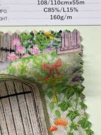 DP-4856-4 Secret Garden Linen Loomstate Sheeting[Textile / Fabric] HOKKOH Sub Photo