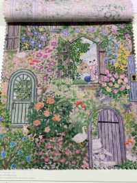 DP-4856-4 Secret Garden Linen Loomstate Sheeting[Textile / Fabric] HOKKOH Sub Photo