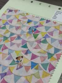 DP-4440-5 60 Lawn Digital Print Flag Star[Textile / Fabric] HOKKOH Sub Photo