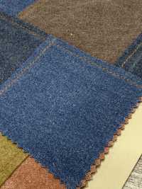 INDIA-2116 Denim Patchwork[Textile / Fabric] ARINOBE Sub Photo