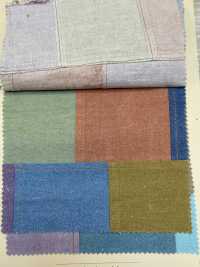 INDIA-2116 Denim Patchwork[Textile / Fabric] ARINOBE Sub Photo