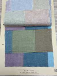 INDIA-2116 Denim Patchwork[Textile / Fabric] ARINOBE Sub Photo