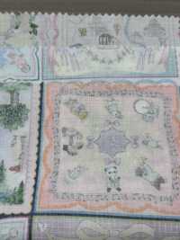 DP-4440-6 60 Lawn Digital Print Handkerchief Collector[Textile / Fabric] HOKKOH Sub Photo