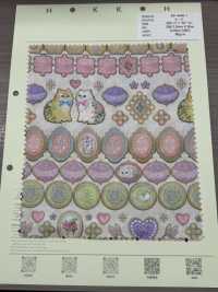 DP-4440-7 60 Lawn Digital Print Icing Cookies[Textile / Fabric] HOKKOH Sub Photo