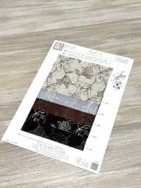 KCL534-D63 Rayon Linen Canvas Lace[Textile / Fabric] Uni Textile(Komon Studio) Sub Photo