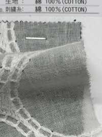 8026-875-1 Gauze Embroidery Circle[Textile / Fabric] HOKKOH Sub Photo