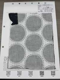 8026-875-1 Gauze Embroidery Circle[Textile / Fabric] HOKKOH Sub Photo