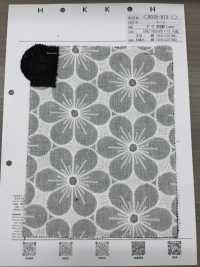 8026-870-1 Gauze Embroidery Flower[Textile / Fabric] HOKKOH Sub Photo