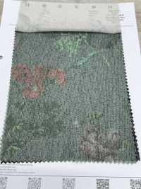 7026-400-1 Sheer Rib Transfer Large Flower[Textile / Fabric] HOKKOH Sub Photo
