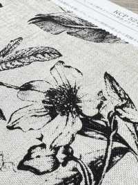 KCP524-D493 Rayon Linen Canvas Single Color Print[Textile / Fabric] Uni Textile(Komon Studio) Sub Photo