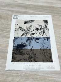 KCP524-D493 Rayon Linen Canvas Single Color Print[Textile / Fabric] Uni Textile(Komon Studio) Sub Photo